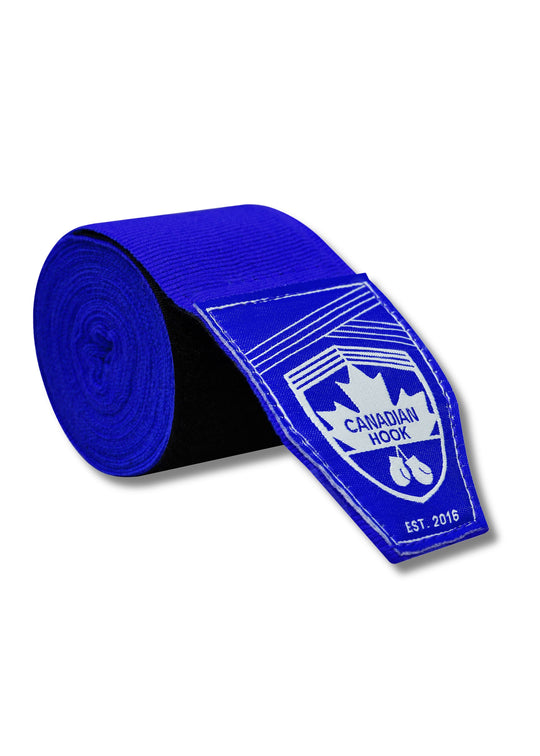 CANADIAN HOOK ELASTIC HAND WRAPS - BLUE