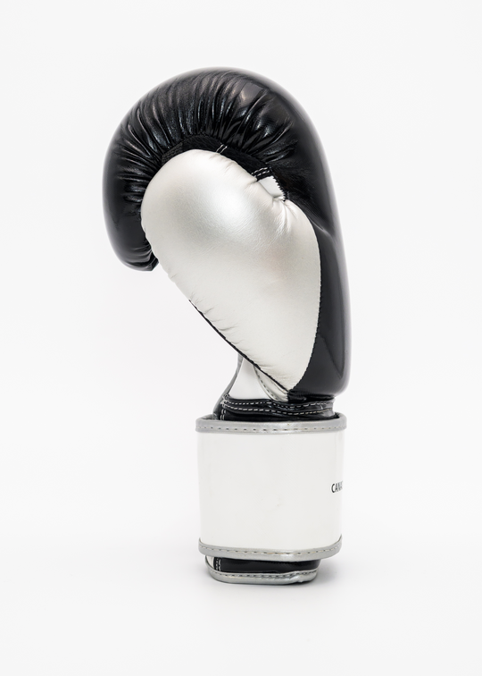 G2000 BOXING GLOVES - BLACK/SILVE/WHITE
