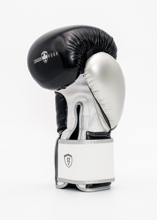 G2000 BOXING GLOVES - BLACK/SILVE/WHITE