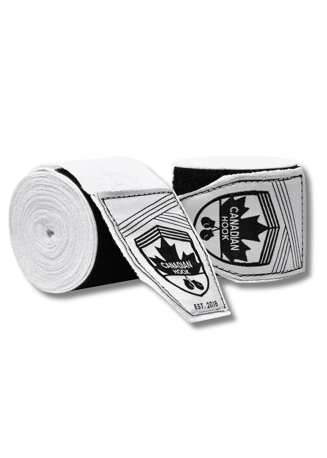 CANADIAN HOOK ELASTIC HAND WRAPS - WHITE
