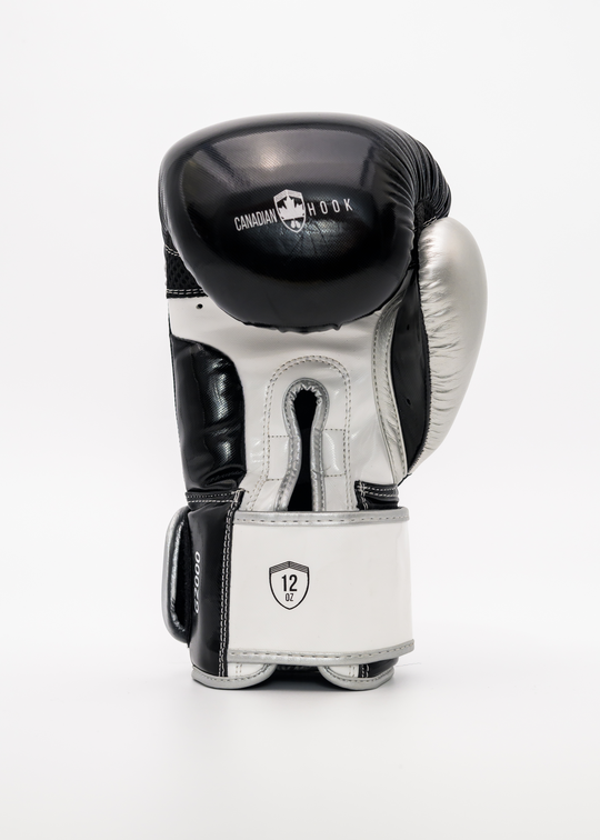 G2000 BOXING GLOVES - BLACK/SILVE/WHITE