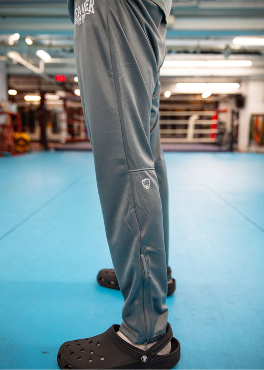 BEAVER BOXING TRACKSUIT BOTTOMS - Grey