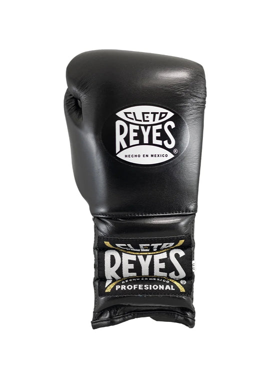 Cleto Reyes Traditional Training Gloves - Lace up (BLACK)