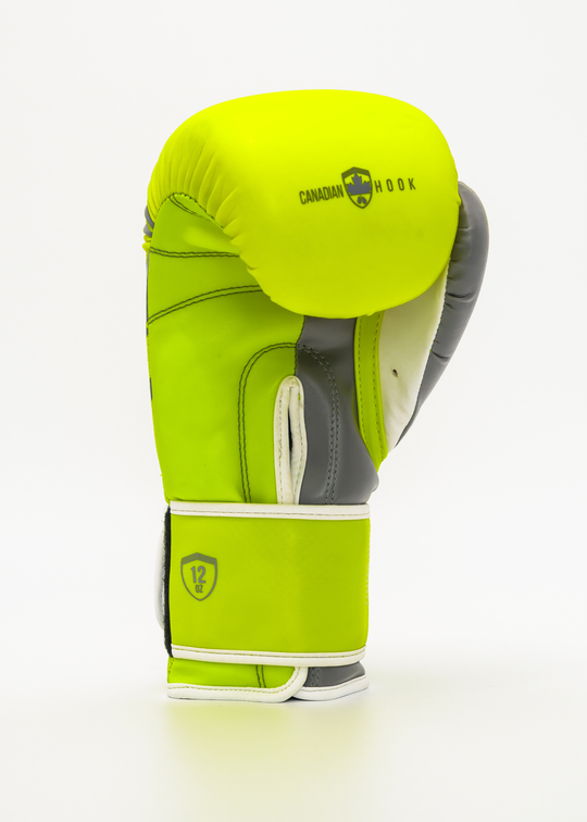 G3000 BOXING GLOVES - LIME/GRAY