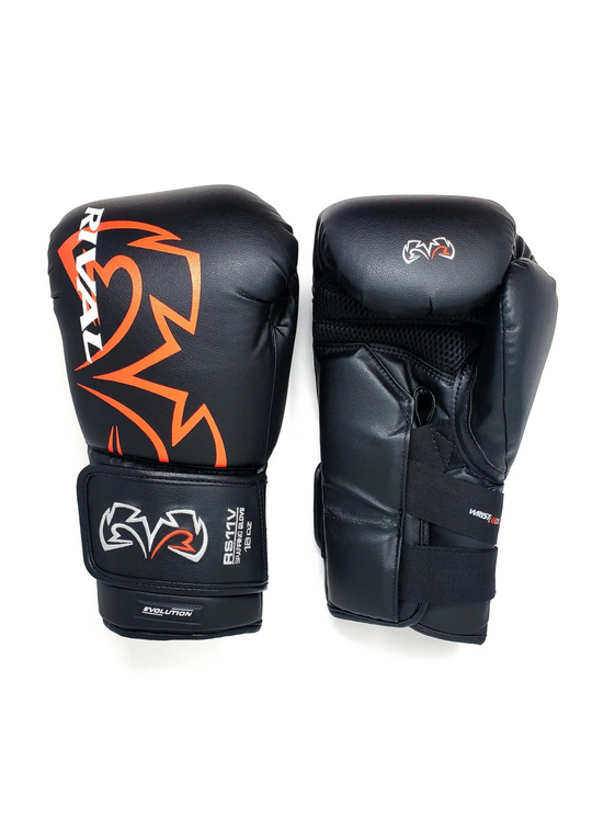 RIVAL RS11V EVOLUTION SPARRING GLOVES - Black