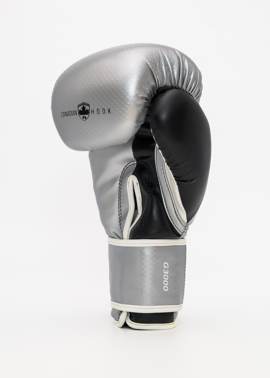 G3000 BOXING GLOVES - SILVER/BLACK