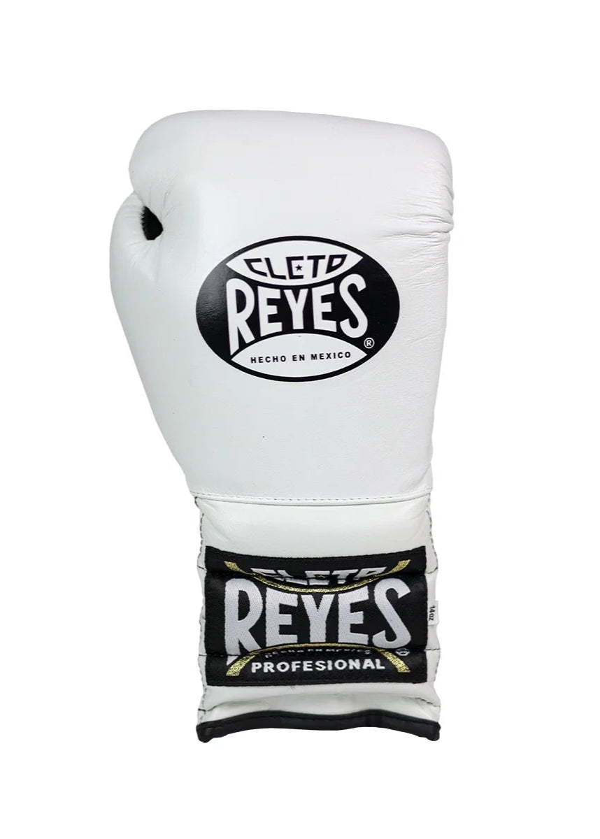Cleto Reyes Traditional Training Gloves - Lace up (WHITE