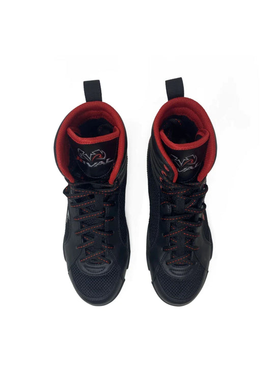 RIVAL RSX-GUERRERO DELUXE BOXING BOOTS - Black/Red