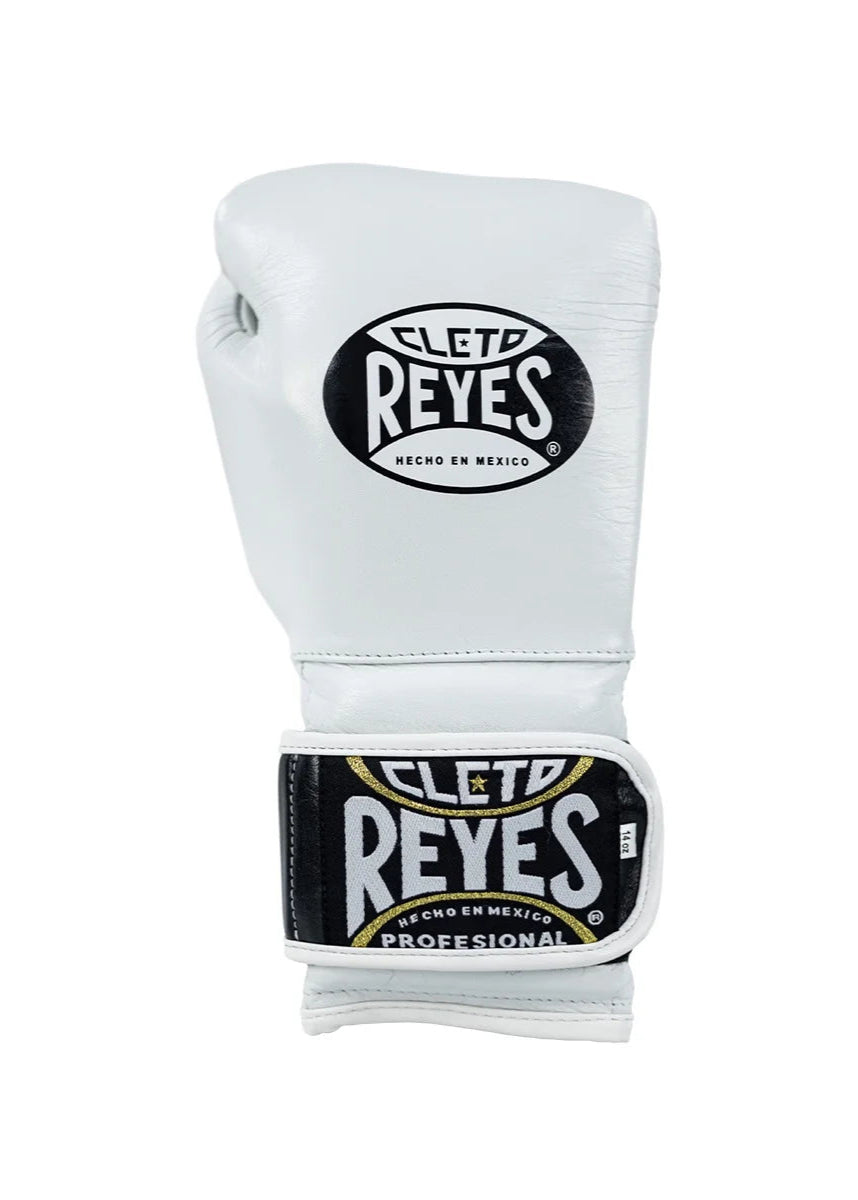 Cleto Reyes Traditional Training Gloves - Hook and Loop (WHITE)