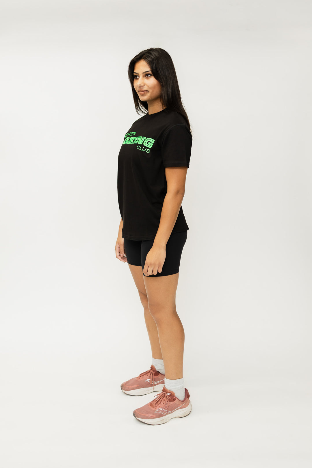 Beaver Boxing T-Shirt ( Green Graphic )