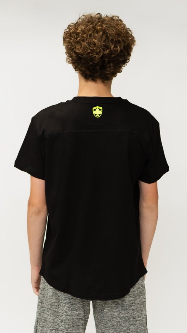 Beaver Boxing T-Shirt ( Lime Graphic )