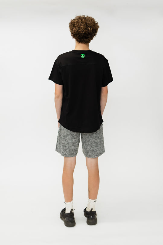 Beaver Boxing T-Shirt ( Green Graphic )