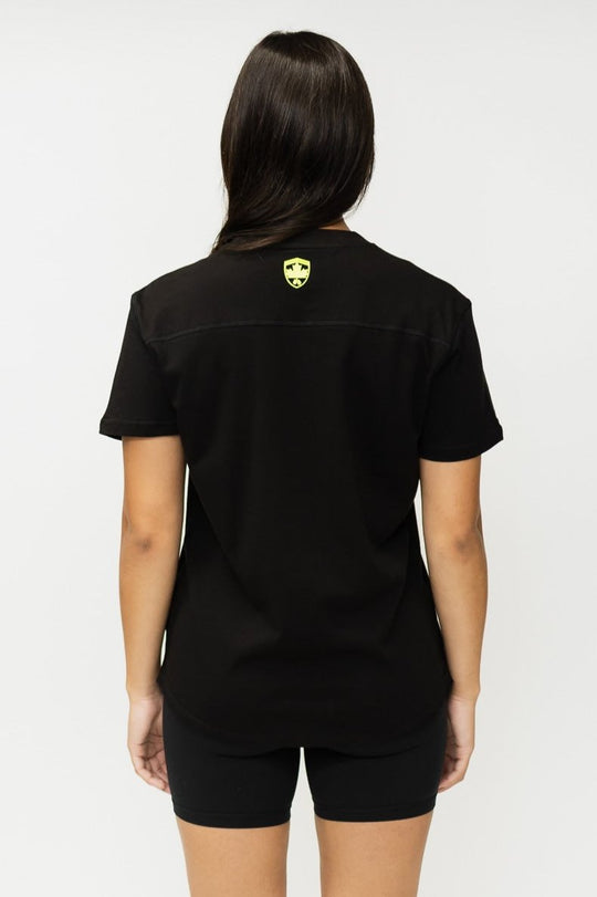 Beaver Boxing T-Shirt ( Lime Graphic )