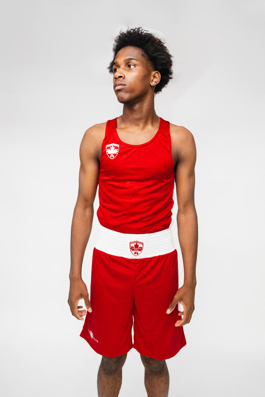 Amateur Boxing TANK TOP - RED