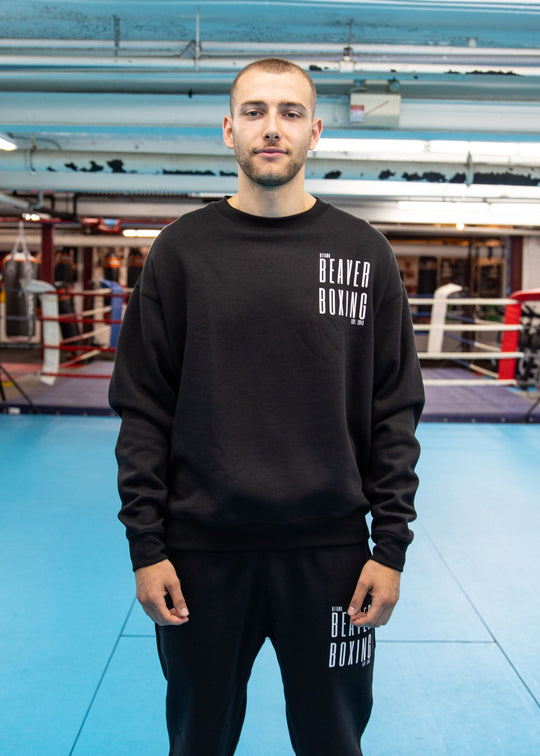 BEAVER BOXING SWEATSHIRT CREW NECK