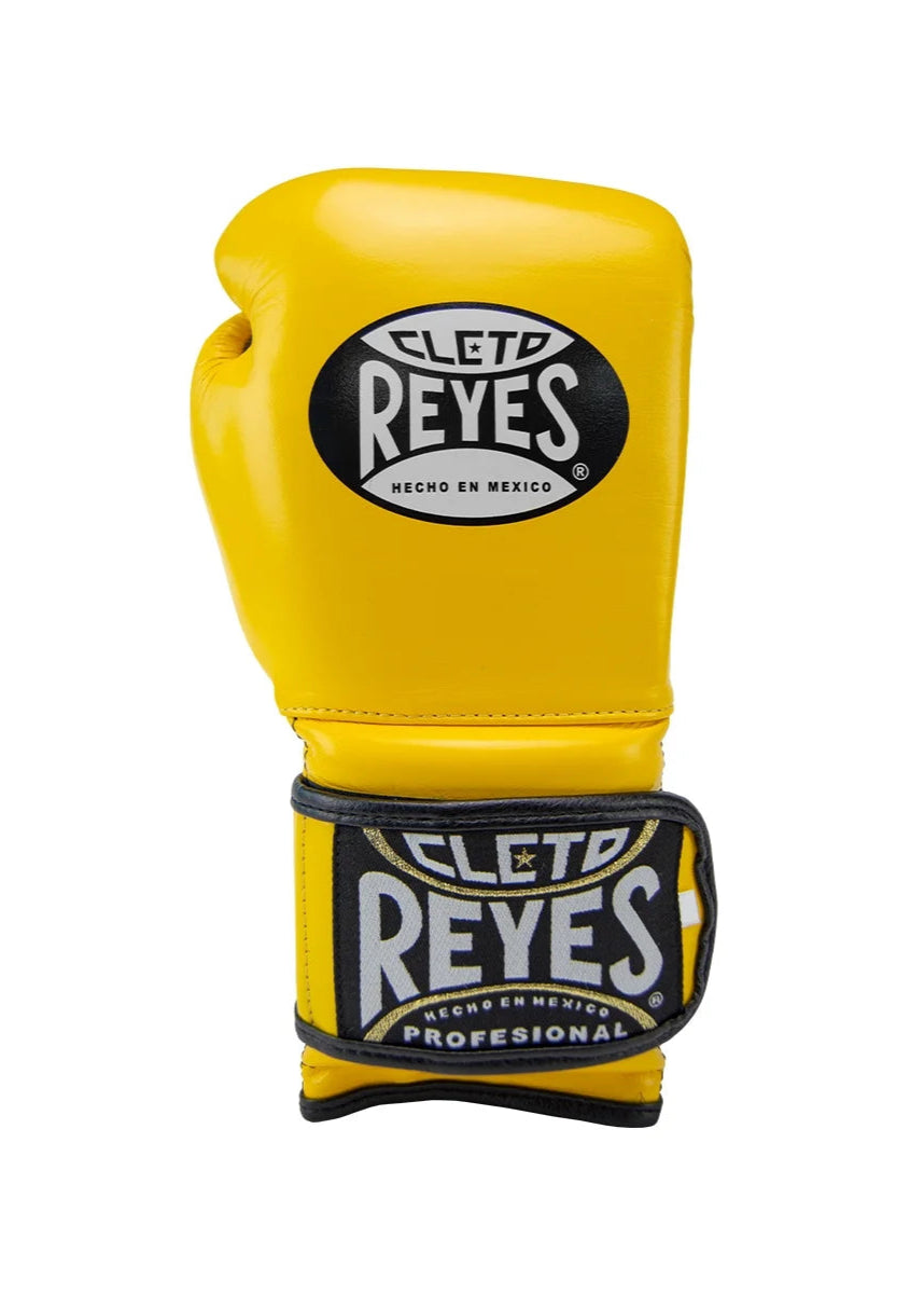 CLETO REYES イエロー ボクシンググローブ プロフェッショナル Cleto Reyes Traditional Training Gloves - Hook and Loop (YELLOW