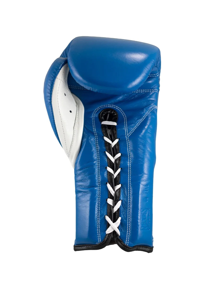 Cleto Reyes Traditional Training Gloves - Lace up (BLUE)