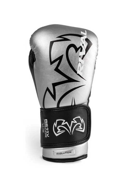 RIVAL RS11V EVOLUTION SPARRING GLOVES - Silver