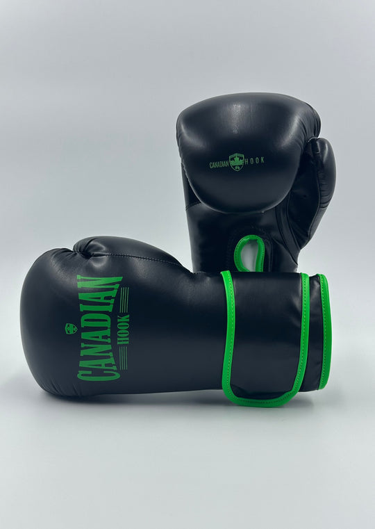 G1000 BOXING GLOVES - BLACK/GREEN
