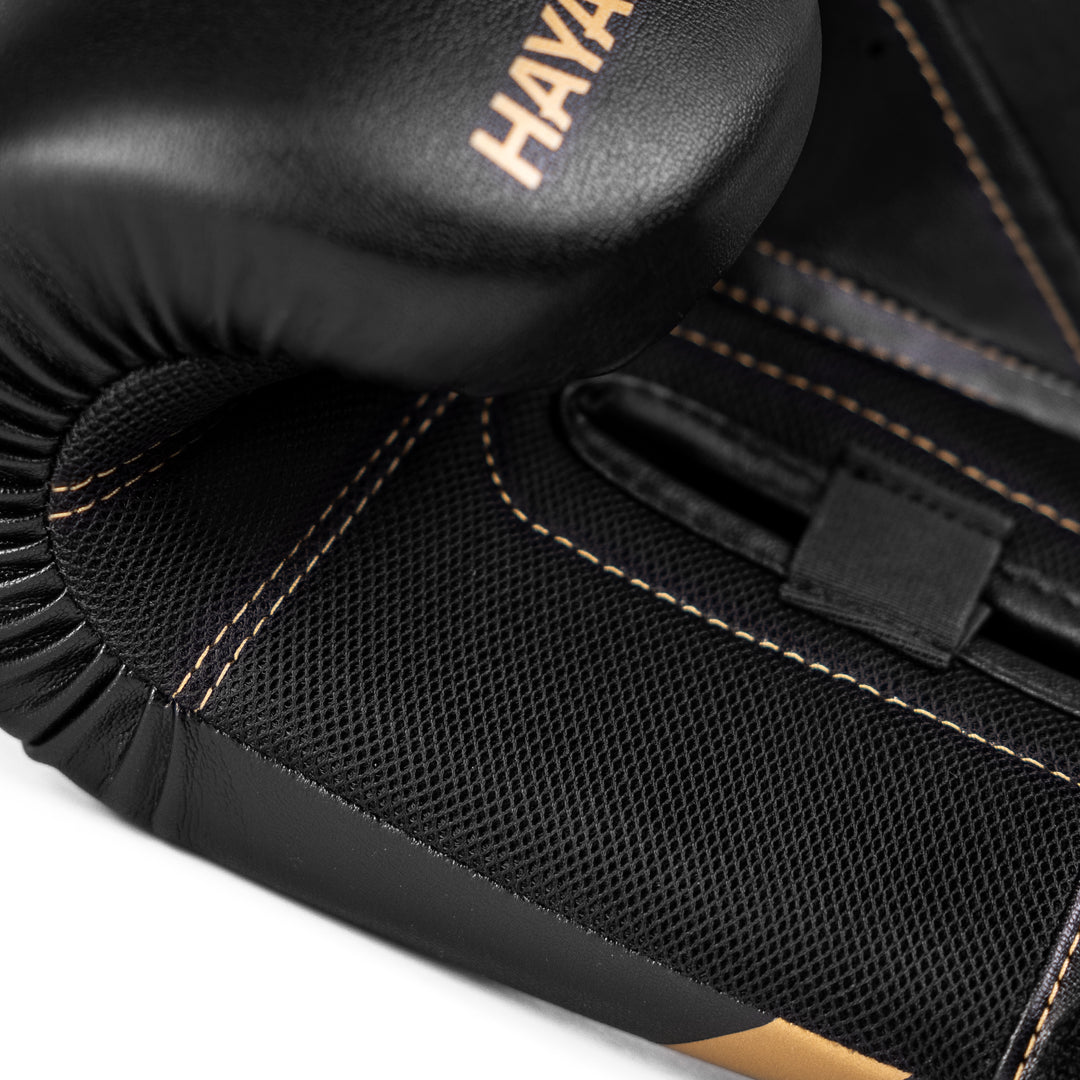 Hayabusa E1 Boxing Gloves - Black / Gold