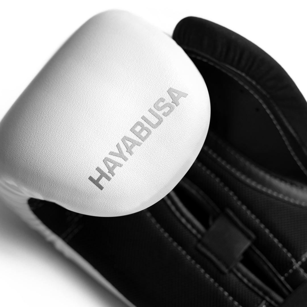 Hayabusa E1 Boxing Gloves - White/Silver