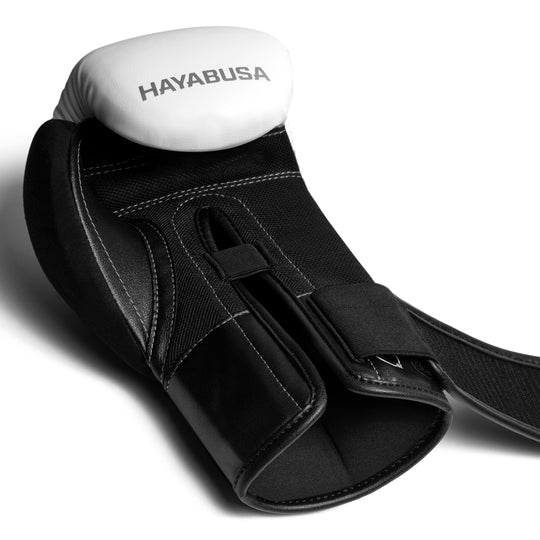 Hayabusa E1 Boxing Gloves - White/Silver