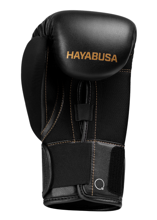 Hayabusa E1 Boxing Gloves - Black / Gold