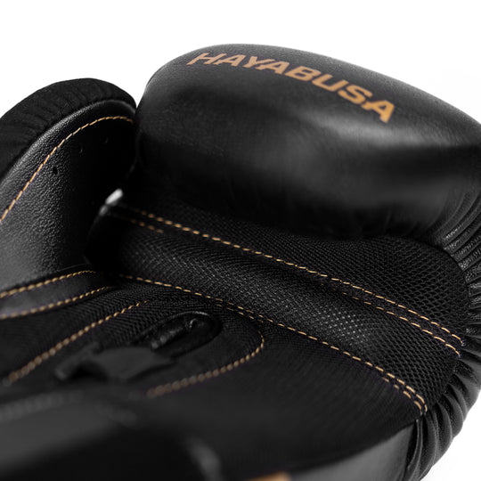 Hayabusa E1 Boxing Gloves - Black / Gold