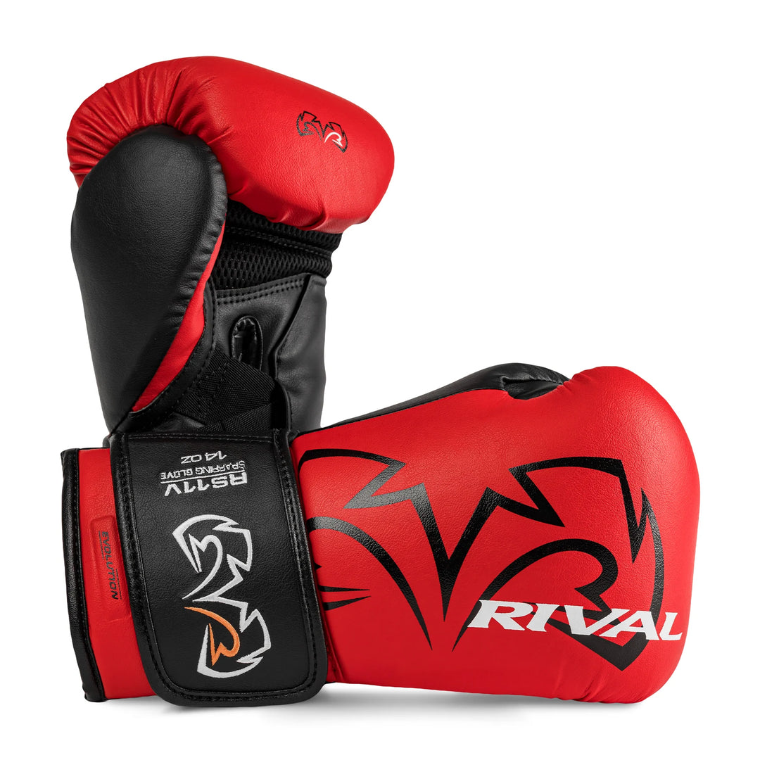 RIVAL RS11V EVOLUTION SPARRING GLOVES - RED
