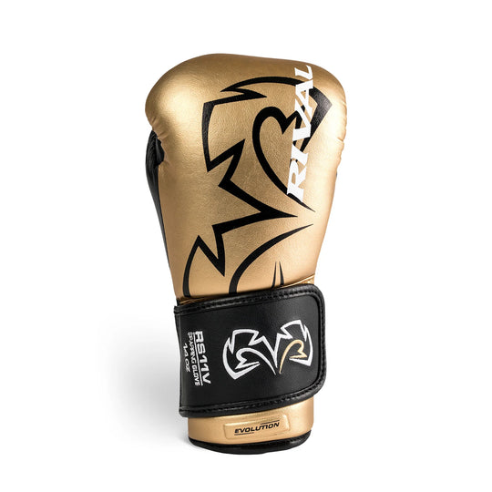 RIVAL RS11V EVOLUTION SPARRING GLOVES - Gold