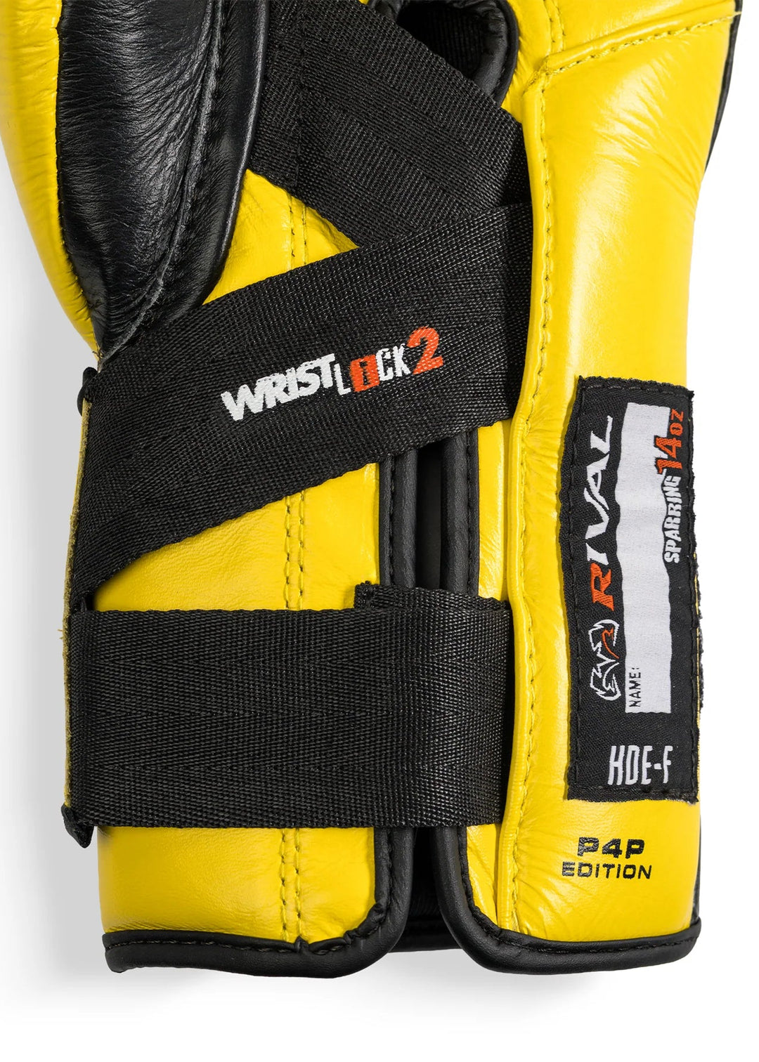 RIVAL RFX-Guerrero-V Sparring Gloves P4P Edition - Black / Yellow