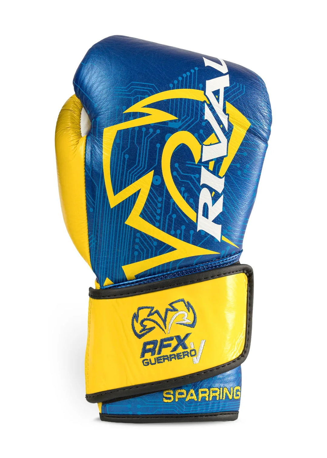 RIVAL RFX-Guerrero-V Sparring Gloves P4P Edition - Blue / Yellow