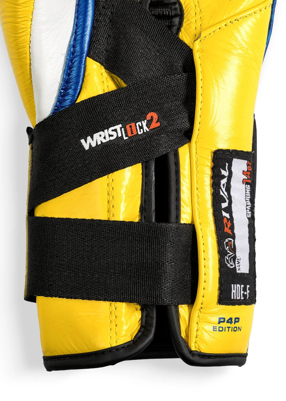 RIVAL RFX-Guerrero-V Sparring Gloves P4P Edition - Blue / Yellow