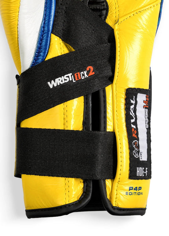 RIVAL RFX-Guerrero-V Sparring Gloves P4P Edition - Blue / Yellow