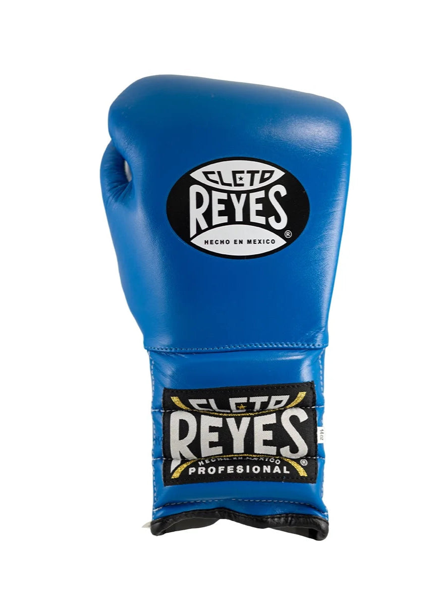 Cleto Reyes Traditional Training Gloves - Lace up (BLUE)