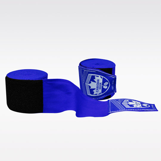 CANADIAN HOOK ELASTIC HAND WRAPS - BLUE