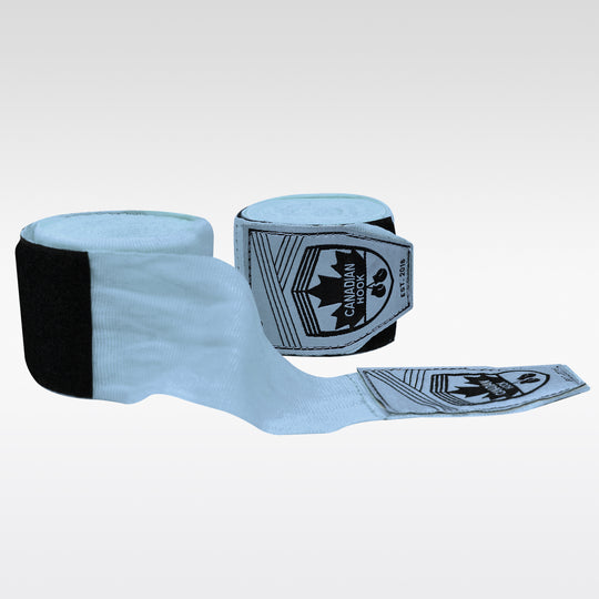 CANADIAN HOOK ELASTIC HAND WRAPS - BABY BLUE