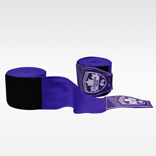 CANADIAN HOOK ELASTIC HAND WRAPS - PURPLE