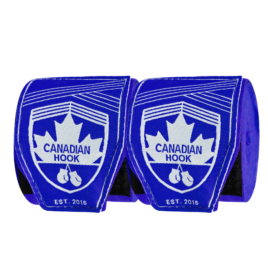 CANADIAN HOOK ELASTIC HAND WRAPS - BLUE