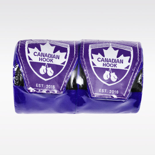 CANADIAN HOOK ELASTIC HAND WRAPS - PURPLE