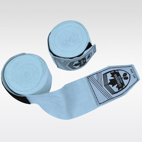 CANADIAN HOOK ELASTIC HAND WRAPS - BABY BLUE