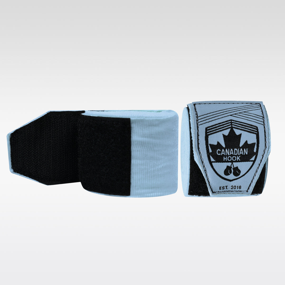 CANADIAN HOOK ELASTIC HAND WRAPS - BABY BLUE