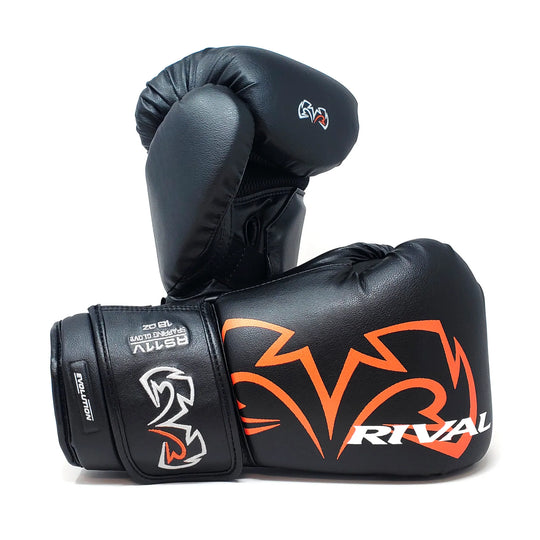 RIVAL RS11V EVOLUTION SPARRING GLOVES - Black