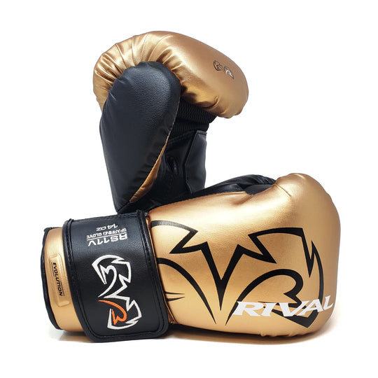 RIVAL RS11V EVOLUTION SPARRING GLOVES - Gold