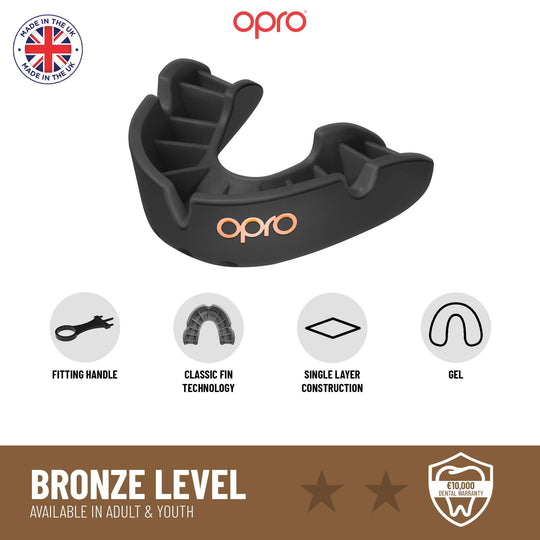 OPRO UFC Bronze Level Mouthguard - Black