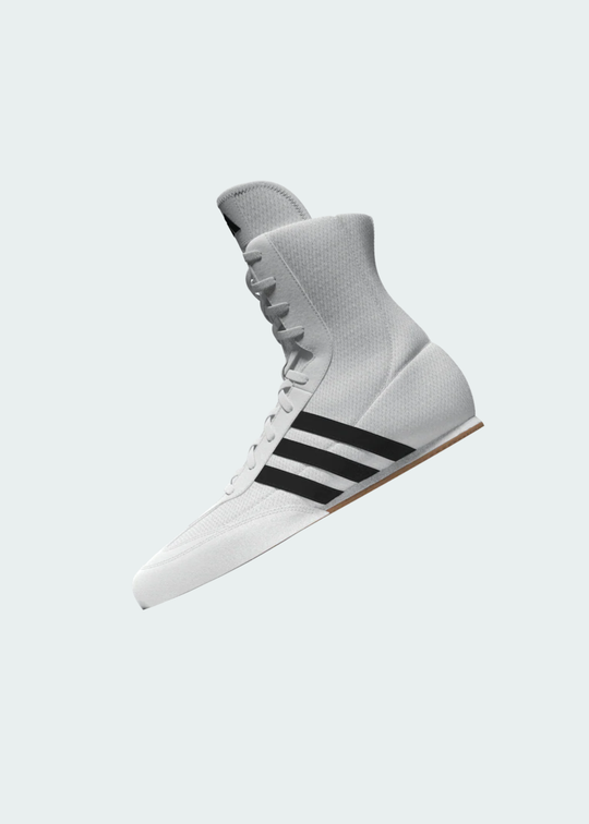 ADIDAS BOX HOG 2 BOXING BOOTS - White