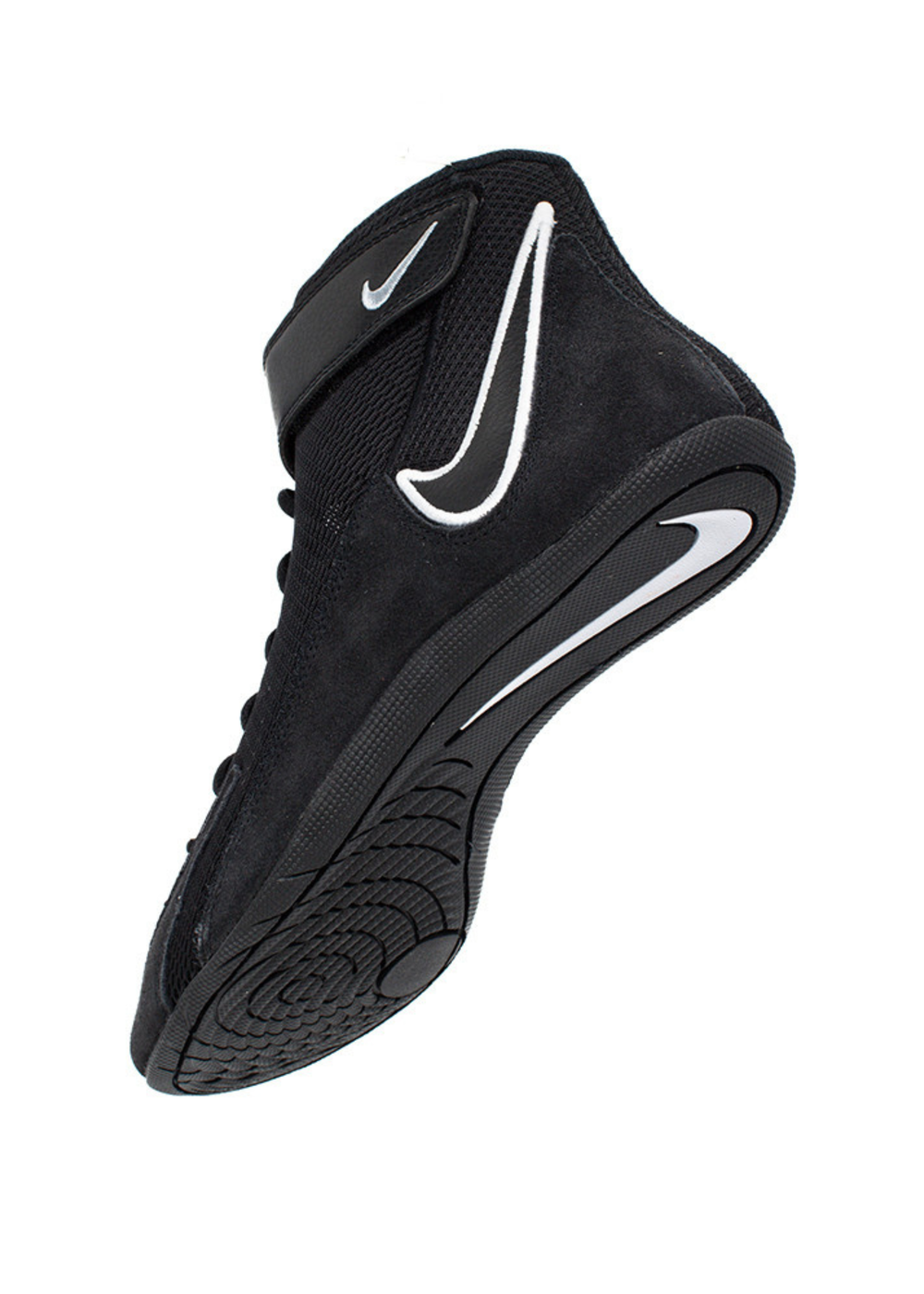 Nike Speedsweep VIII Wrestling Shoes - 001-Black/White-Black/Wolf Grey