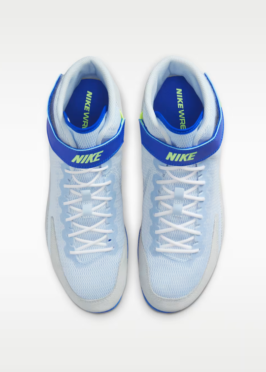 Nike Speedsweep VIII Wrestling Shoes - 400-Blue-Tint/Hyper Royal-Lime/Blast-White