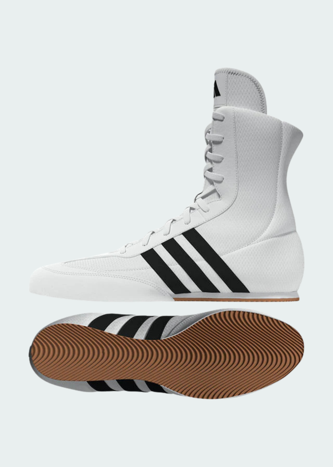 ADIDAS BOX HOG 2 BOXING BOOTS - White