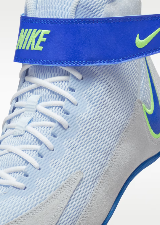 Nike Speedsweep VIII Wrestling Shoes - 400-Blue-Tint/Hyper Royal-Lime/Blast-White